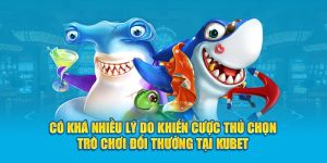 Có khá nhiều lý do khiến cược thủ chọn trò chơi đổi thưởng tại Kubet